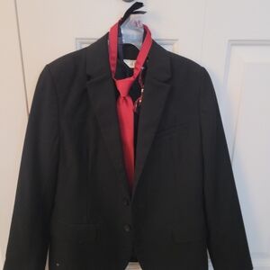 Boys Youth Black blazer and vest